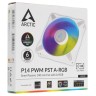 Вентилятор для корпуса Arctic Cooling P14 ARGB 0dB White ACFAN00276A PWM PST