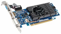 Видеокарта GIGABYTE (GV-N210D3-1GL) GeForce 210 590MHz PCI-E 2.0 1024MB 1200MHz 64 bit DVI HDMI HDCP