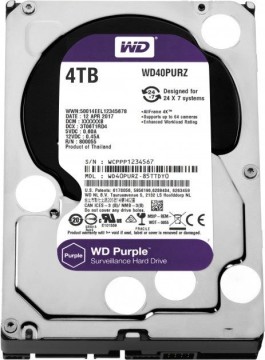Жесткий диск Western Digital 4000 Gb WD40PURZ