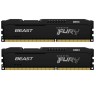 Оперативная память 16 Gb 1600 MHz Kingston FURY Beast Black (KF316C10BBK2/16)