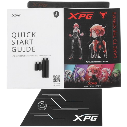 Компьютерный корпус ADATA XPG BATTLECRUISER II ST RGB Black (BATTLECRUISERIIST-BKCWW) 