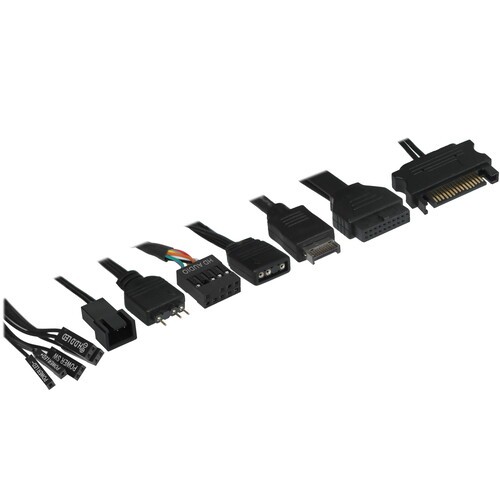 Компьютерный корпус ADATA XPG BATTLECRUISER II ST RGB Black (BATTLECRUISERIIST-BKCWW) 