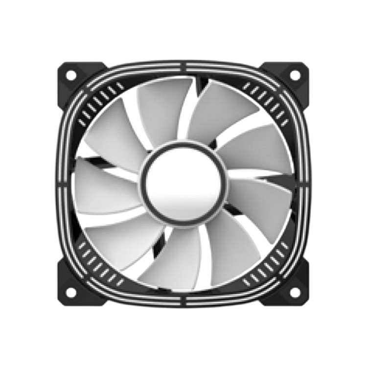 Вентилятор для корпуса ALSEYE Luna-120-B-R PWM