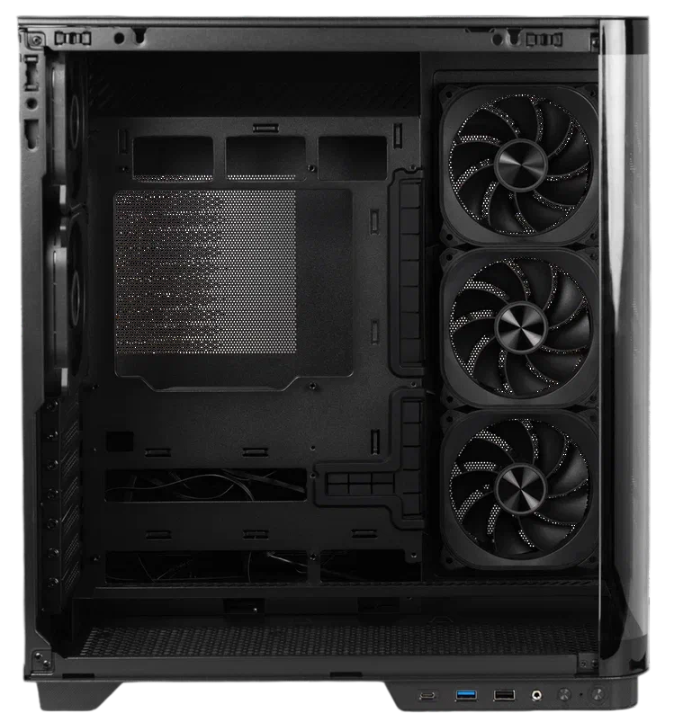 Компьютерный корпус Zone 51 Vault Black (Z51CASVLTBK)