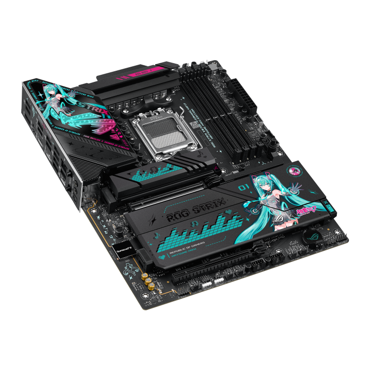 Материнская плата ASUS ROG STRIX X870E-H GAMING MIKU WiFi7 (90MB1MA0-M0EAY0)