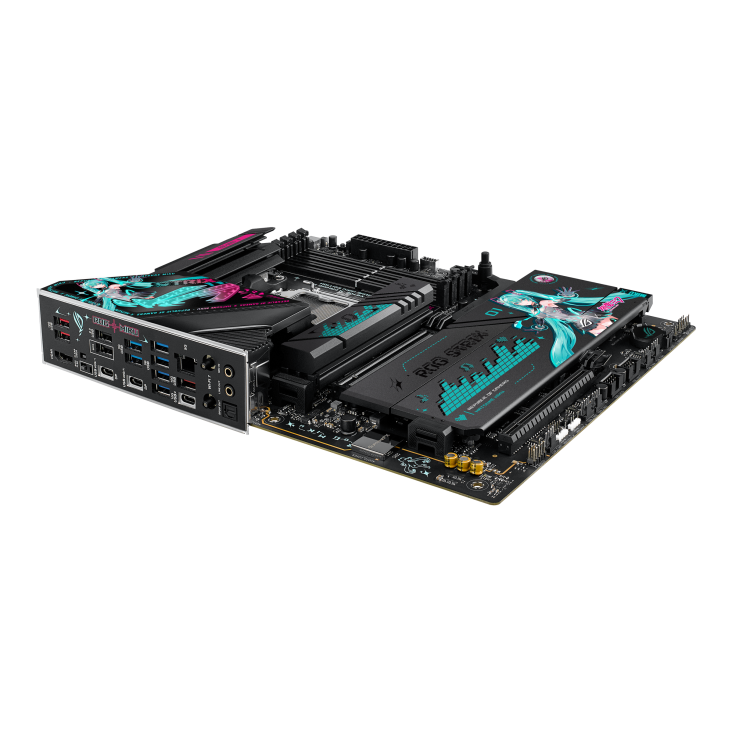 Материнская плата ASUS ROG STRIX X870E-H GAMING MIKU WiFi7 (90MB1MA0-M0EAY0)