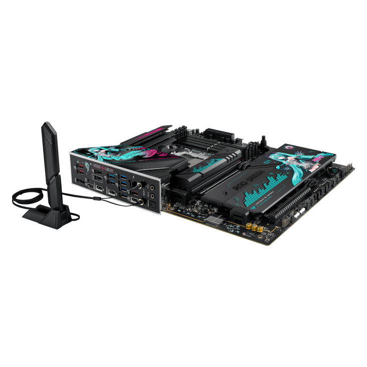 Материнская плата ASUS ROG STRIX X870E-H GAMING MIKU WiFi7 (90MB1MA0-M0EAY0)