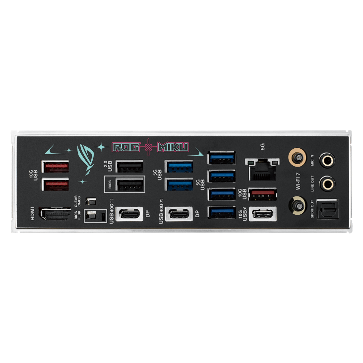 Материнская плата ASUS ROG STRIX X870E-H GAMING MIKU WiFi7 (90MB1MA0-M0EAY0)