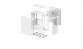 Компьютерный корпус Deepcool CG580 WH White (R-CG580-WHNDA0-G-1)