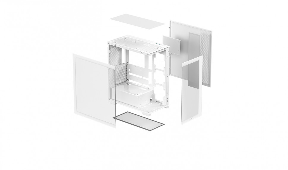 Компьютерный корпус Deepcool CG580 WH White (R-CG580-WHNDA0-G-1)