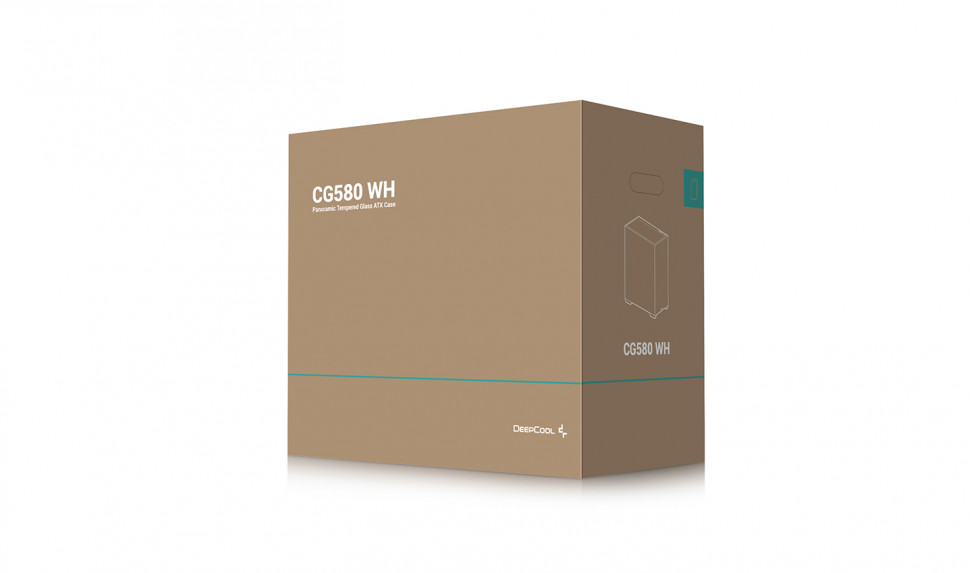 Компьютерный корпус Deepcool CG580 WH White (R-CG580-WHNDA0-G-1)