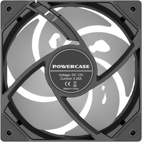 Вентилятор для корпуса Powercase (M53-12 ARGB) Black