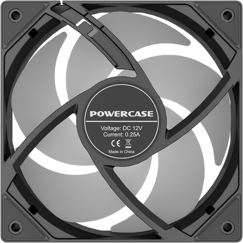 Вентилятор для корпуса Powercase (M53-12 ARGB) Black
