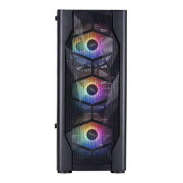 Компьютерный корпус 1STPLAYER DK D4 Black (D4-BK-4F1)