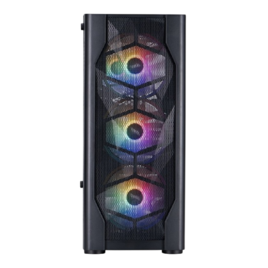 Компьютерный корпус 1STPLAYER DK D4 Black (D4-BK-4F1)