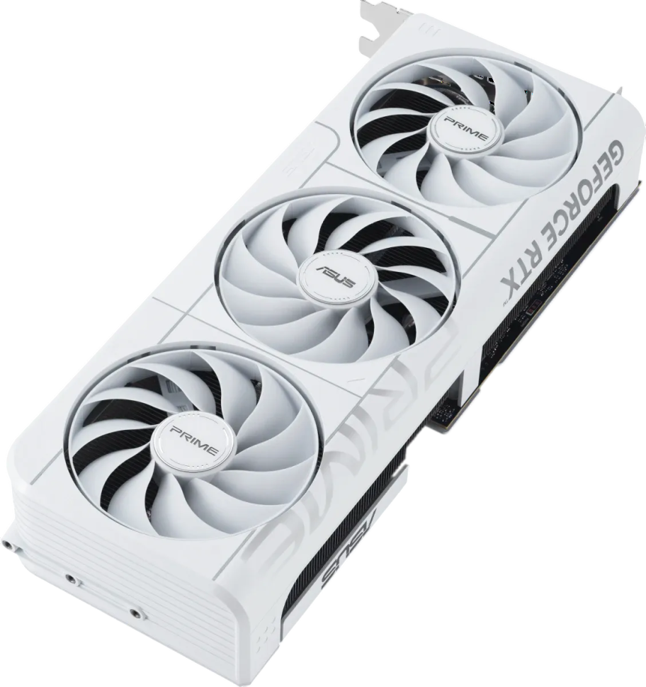 Видеокарта ASUS (PRIME-RTX5070-O12G-WHITE) GeForce RTX 5070 12GB PRIME OC WHITE (90YV0M19-M0NA00)
