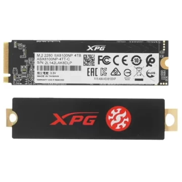 Твердотельный накопитель ADATA 4000 Gb SX8100 ASX8100NP-4TT-C XPG