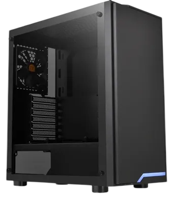 Компьютерный корпус Thermaltake H100 TG Black (CA-1L4-00M1WN-02)