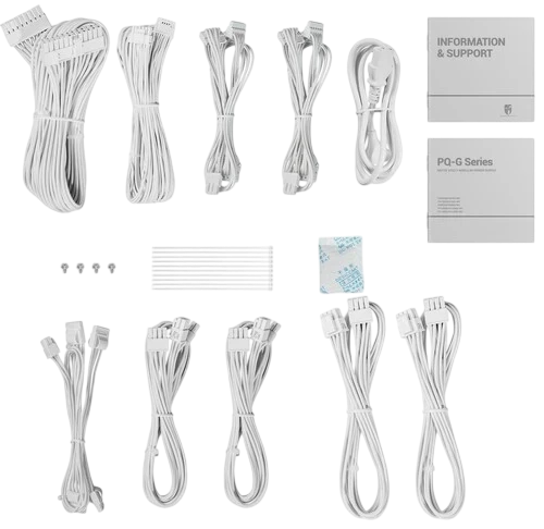Блок питания Deepcool 1200W GAMERSTORM PQ1200G WH White 16 Pin (PCIe 5.0 Connector Cable Details)