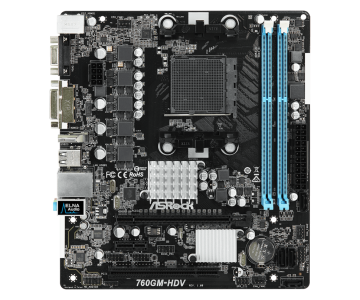 Материнская плата ASRock 760GM-HDV