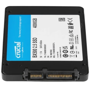 Твердотельный накопитель CRUCIAL 4000 Gb BX500 (CT4000BX500SSD1)