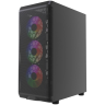 Компьютерный корпус Powercase Mistral EA22 TG FRGB Black (CMAEA22-L4)