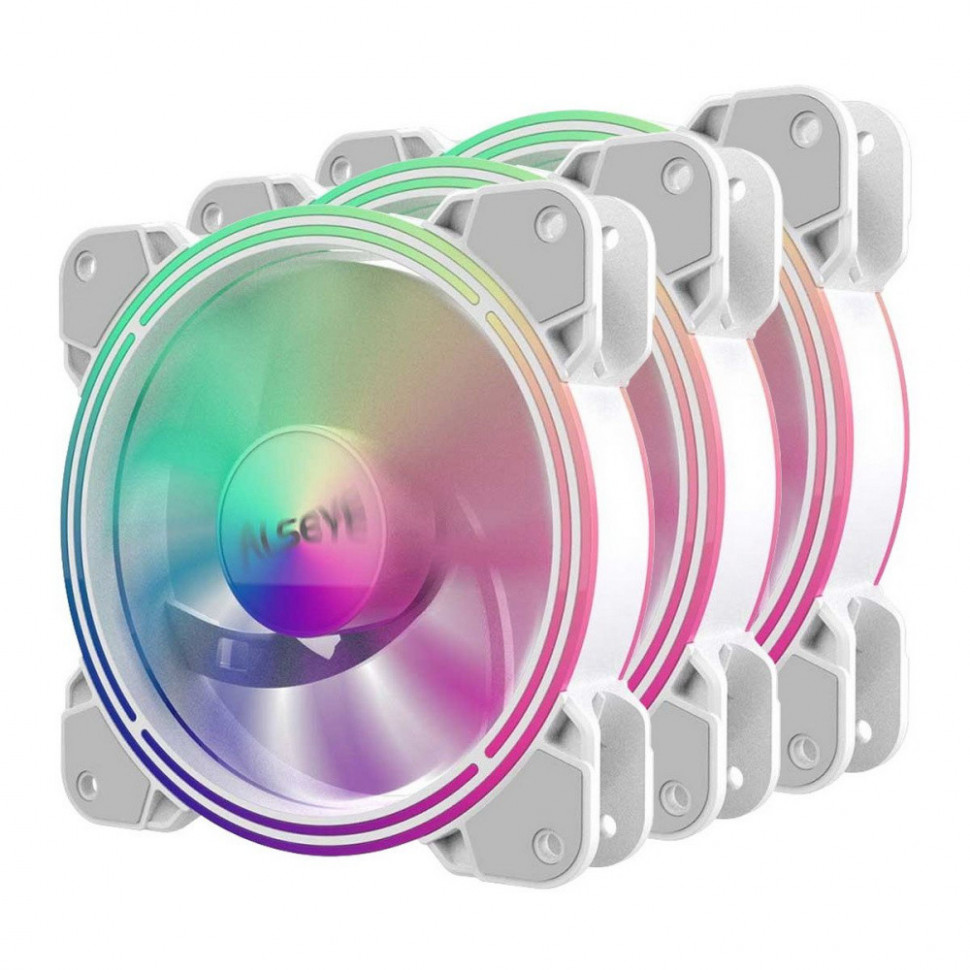 Комплект вентиляторов для корпуса ALSEYE Halo 4.0-W ARGB White (AS.04.02.0081)