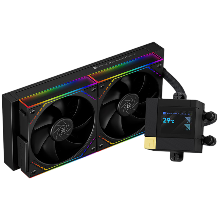 Система жидкостного охлаждения для процессора Thermalright Core Matrix 240 Vision ARGB Black (TRCM240VAB)
