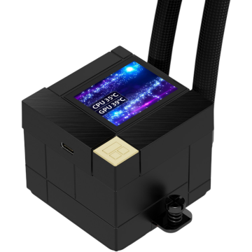Система жидкостного охлаждения для процессора Thermalright Core Matrix 240 Vision ARGB Black (TRCM240VAB)
