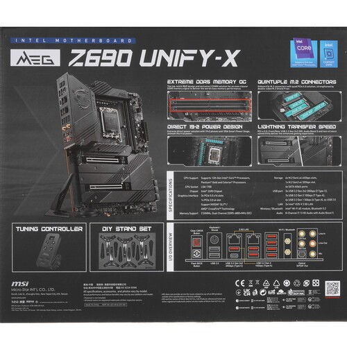 Материнская плата MSI MEG Z690 UNIFY-X