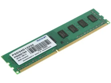 Оперативная память 4 Gb 1333 MHz PATRIOT SL (PSD34G13332)