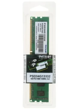 Оперативная память 4 Gb 1333 MHz PATRIOT SL (PSD34G13332)