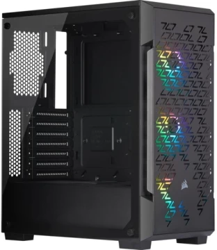 Компьютерный корпус Corsair iCUE 220T RGB AIRFLOW Black CC-9011173-WW