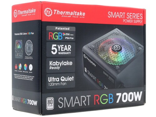 Блок питания Thermaltake 700W SMART RGB PS-SPR-0700NHSAWE-1