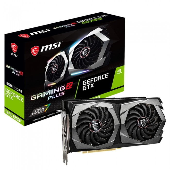 Видеокарта MSI (GTX 1660 SUPER GAMING Z PLUS) GeForce GTX 1660 SUPER 1815MHz PCI-E 3.0 6144MB 14000MHz 192 bit DVI DisplayPort HDMI GAMING Z PLUS