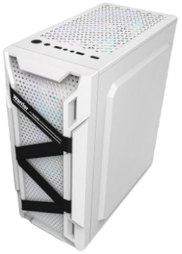 Компьютерный корпус ALSEYE TG White (Warrior-W)