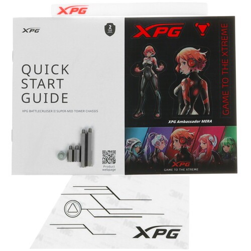 Компьютерный корпус ADATA XPG BATTLECRUISER II ST RGB White (BATTLECRUISERIIST-WHCWW) 