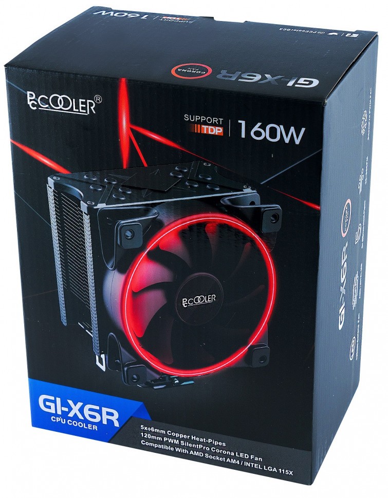 Кулер для процессора PCcooler GI-X6R