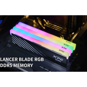 Оперативная память 16 Gb 6000 MHz ADATA XPG LANCER Blade RGB White (AX5U6000C3016G-SLABRWH)