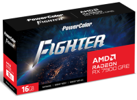 Видеокарта PowerColor (RX7900GRE 16G-F/OC) Radeon RX 7900 GRE 16GB Fighter