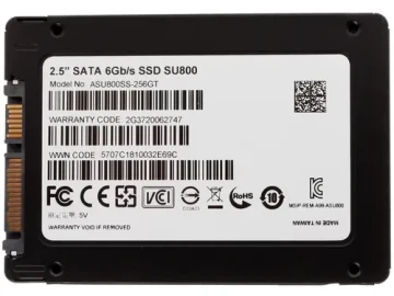 Твердотельный накопитель ADATA XPG 256 Gb SU800 (ASU800SS-256GT-C)