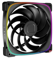 Вентилятор для корпуса Geometric Future Squama 2503B 5V ARGB Black (1F2503B112001) (GF_SQM-2503B-SP)