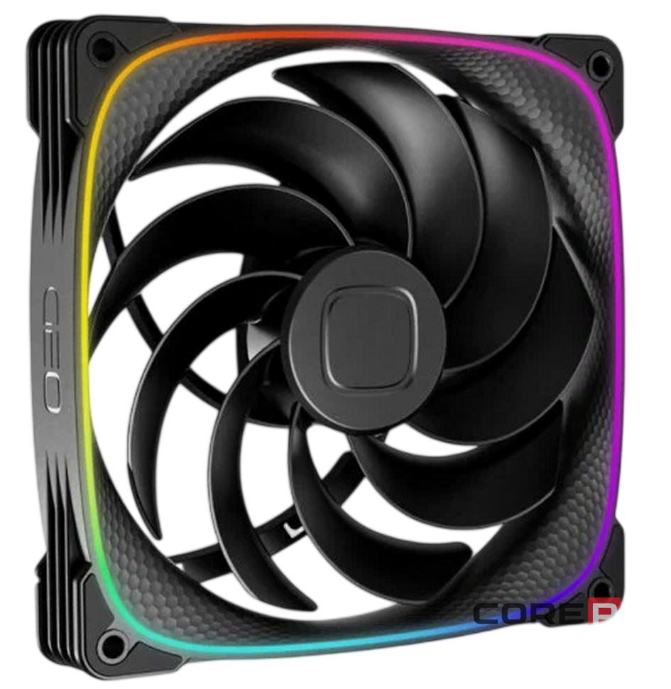 Вентилятор для корпуса Geometric Future Squama 2503B 5V ARGB Black (1F2503B112001) (GF_SQM-2503B-SP)