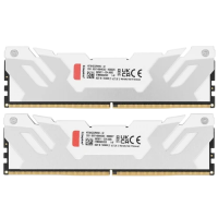 Оперативная память 32 Gb 6400 MHz Kingston FURY Renegade White (KF564C32RWK2-32)