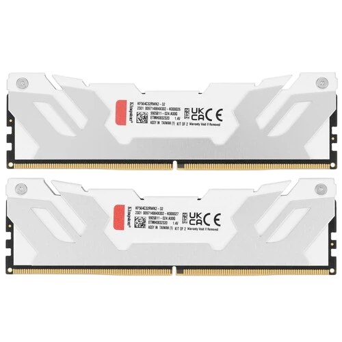 Оперативная память 32 Gb 6400 MHz Kingston FURY Renegade White (KF564C32RWK2-32)