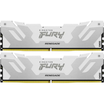 Оперативная память 32 Gb 6400 MHz Kingston FURY Renegade White (KF564C32RWK2-32)