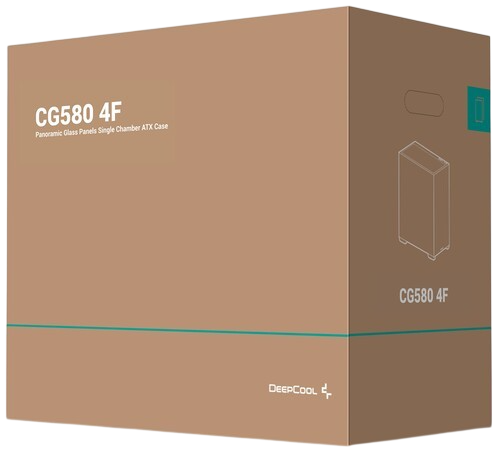 Компьютерный корпус Deepcool CG580 4F Chamber RGB Black (R-CG580-BKADA4-G-1)