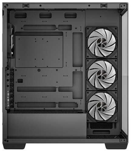 Компьютерный корпус Deepcool CG580 4F Chamber RGB Black (R-CG580-BKADA4-G-1)