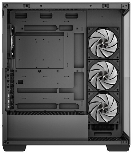 Компьютерный корпус Deepcool CG580 4F Chamber RGB Black (R-CG580-BKADA4-G-1)