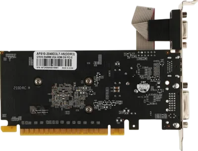 Видеокарта AFox (AF610-2048D3L7-V6) GeForce GT 610 2GB